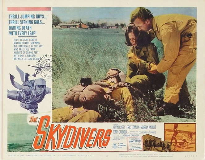 The Skydivers - Lobby Cards
