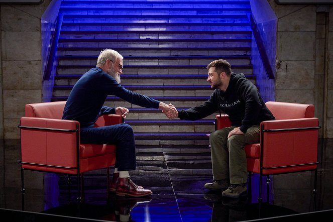 No necesitan presentación con David Letterman - Volodymyr Zelenskyj - De la película