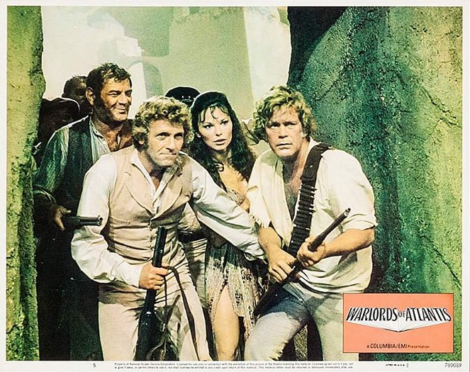 Warlords of the Deep - Lobby Cards