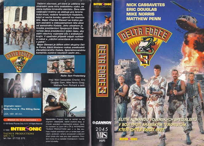 Delta Force 3: The Killing Game - Coverit