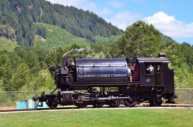 Eisenbahn-Romantik - Zwischen Vulkanen und Pazifik – Museumsbahnen im Nordwesten der USA - De la película