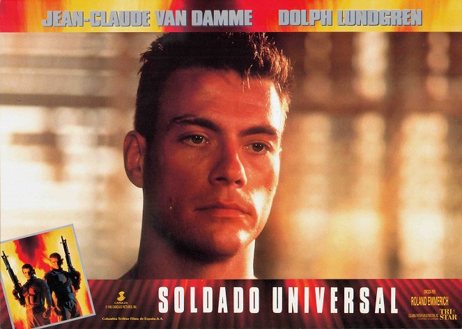 Uniwersalny żołnierz - Lobby karty - Jean-Claude Van Damme
