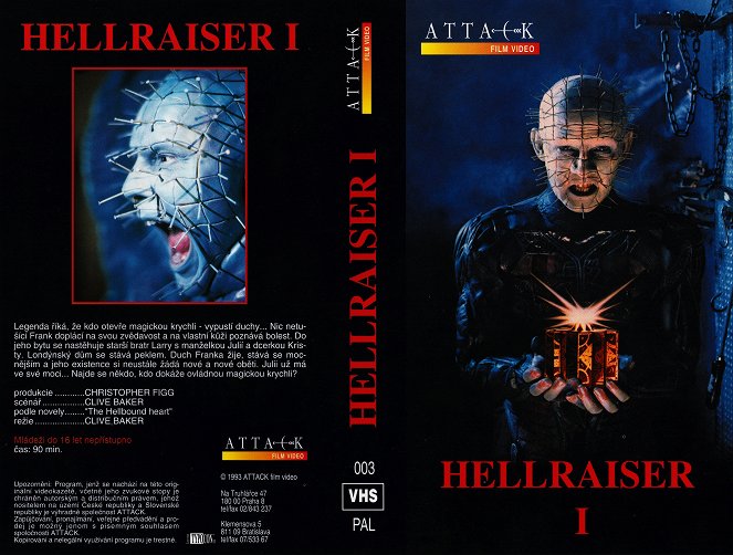 Hellraiser - Das Tor zur Hölle - Covers
