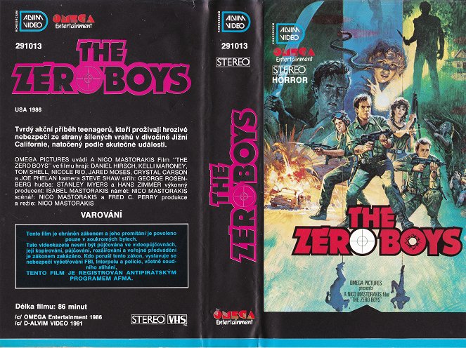 Los zero Boys - Carátulas