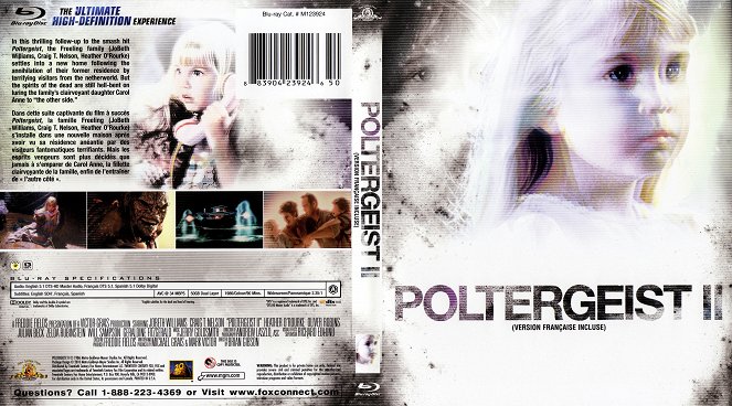 Poltergeist II: O Outro Lado - Capas