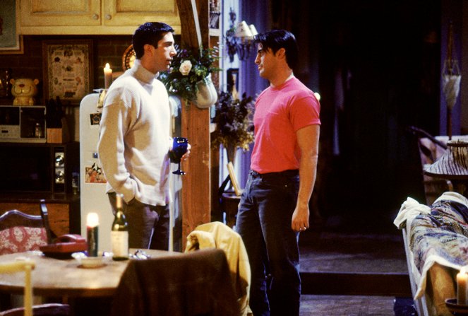 Friends - Season 1 - Dunkle Leidenschaft - Filmfotos - David Schwimmer, Matt LeBlanc