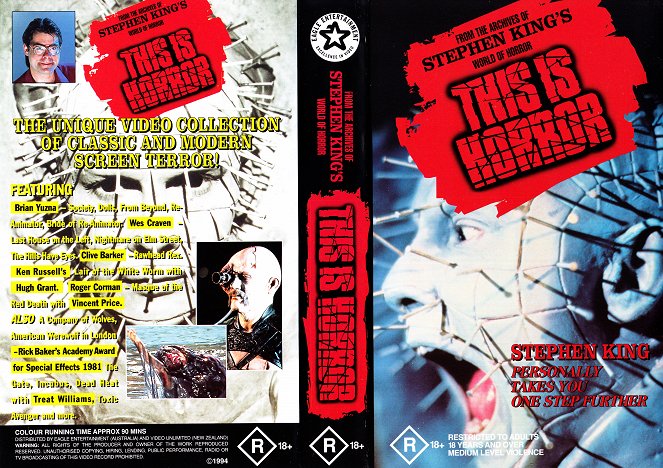 Stephen King's World of Horror - Covers