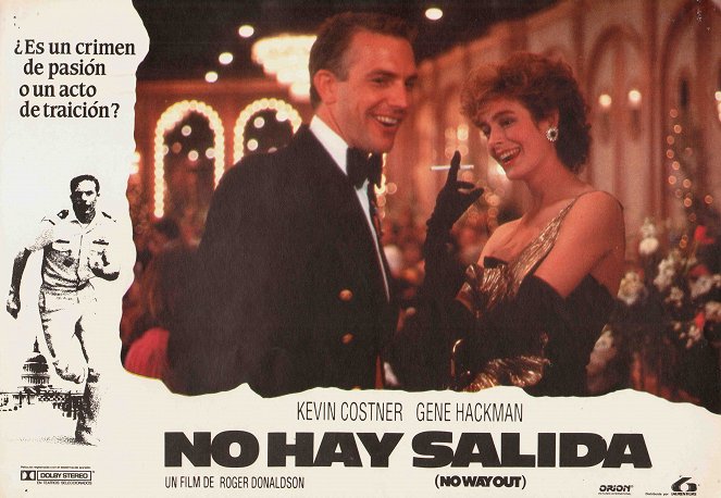 No Way Out - Lobby Cards - Kevin Costner, Sean Young