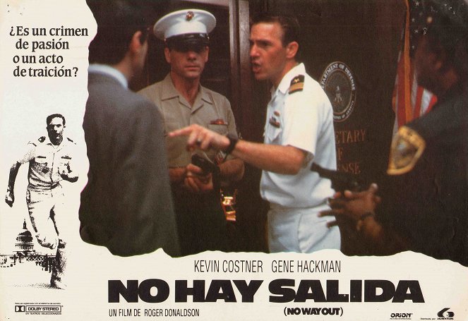 No Way Out - Lobby karty - Kevin Costner