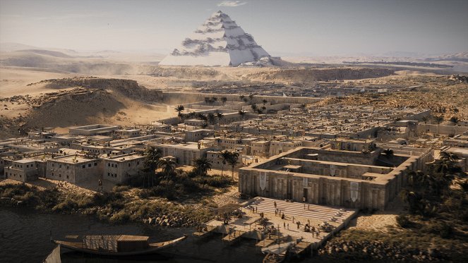 Les Secrets des bâtisseurs de pyramides - La Grande Pyramide de Khéops - Partie 2 - Z filmu