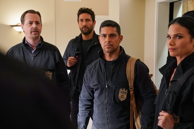 Agenci NCIS - Too Many Cooks - Z filmu - Sean Murray, Noah Mills, Wilmer Valderrama, Katrina Law
