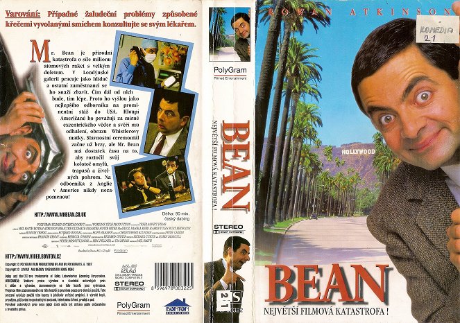 Bean: Um Autêntico Desastre - Capas