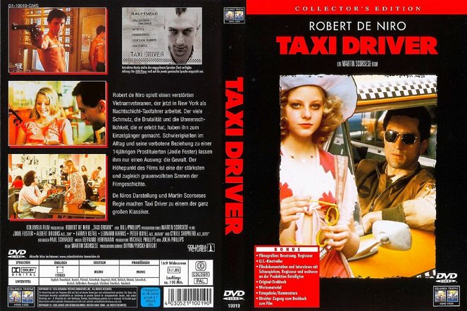 Taxi Driver - Carátulas