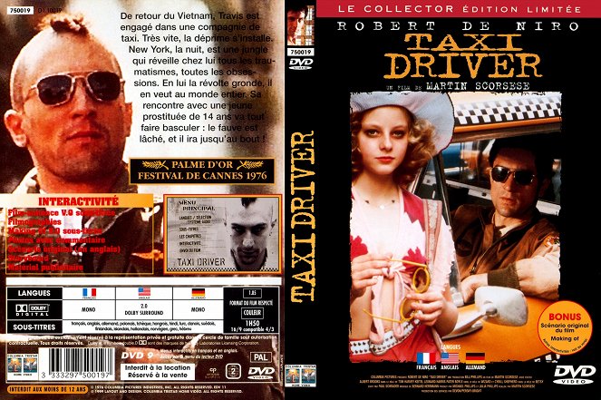 Taxi Driver - Carátulas