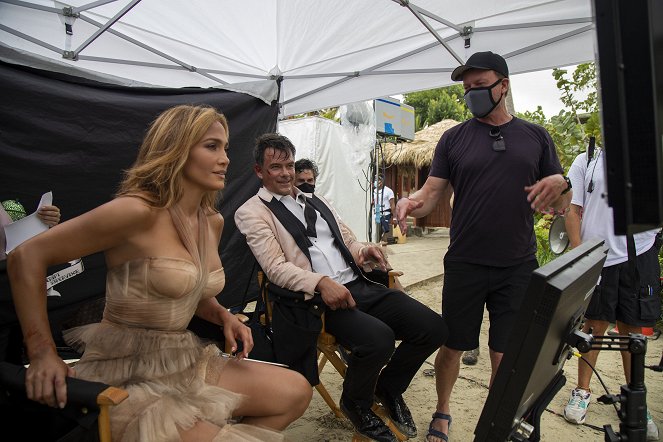 Shotgun Wedding - Van de set - Jennifer Lopez, Josh Duhamel