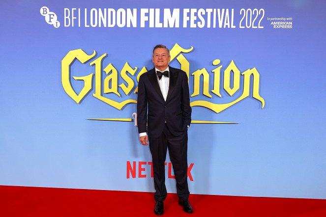 Tőrbe ejtve - Az üveghagyma - Rendezvények - BFI London Film Festival closing night gala for "Glass Onion: A Knives Out Mystery" at The Royal Festival Hall on October 16, 2022 in London, England - Ted Sarandos