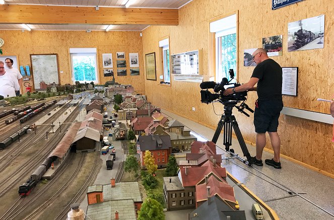 Eisenbahn-Romantik - Season 28 - Von Sachsen auf die Ostalb – Modellbahnwelten in H0 - Van film
