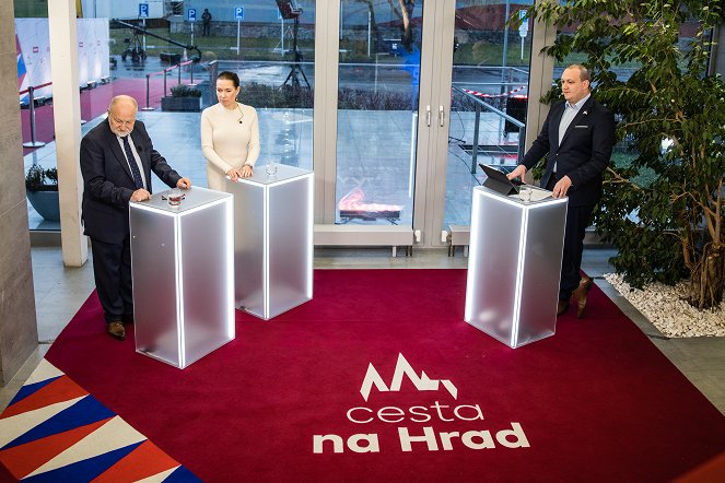 Cesta na Hrad: Debata - Dreharbeiten