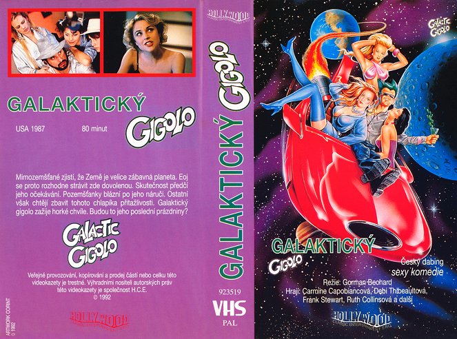 Galactic Gigolo - Capas