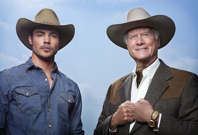 Dallas - Season 1 - Werbefoto - Josh Henderson, Larry Hagman
