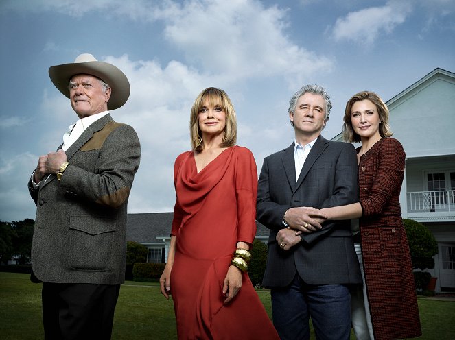 Dallas - Season 1 - Promoción - Larry Hagman, Linda Gray, Patrick Duffy, Brenda Strong