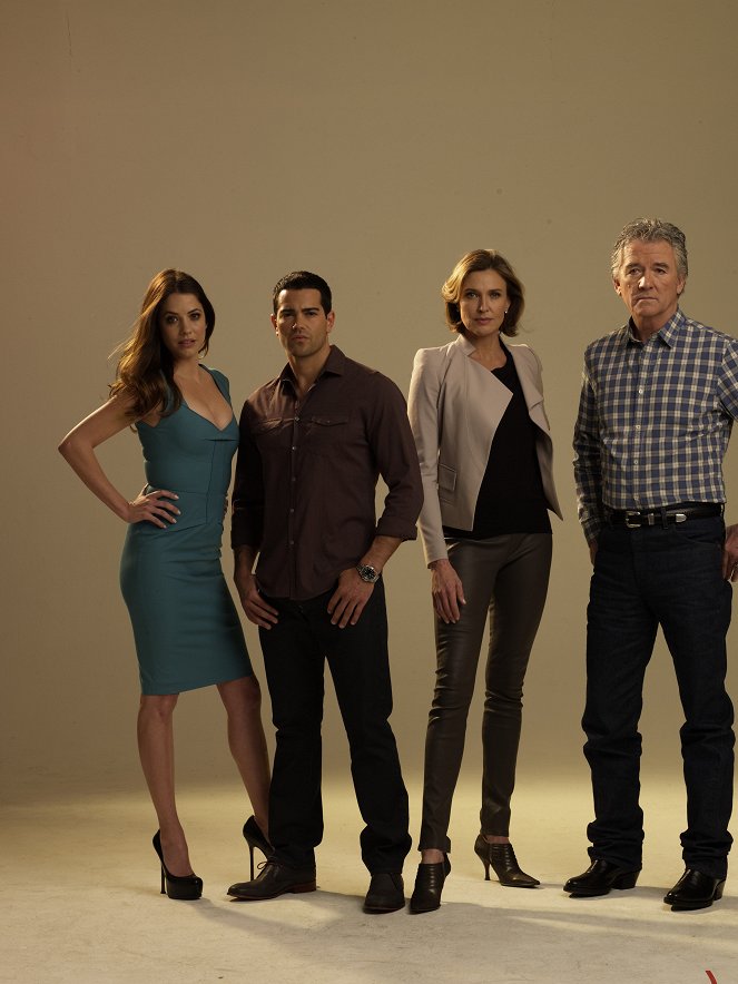 Dallas - Season 1 - Werbefoto - Julie Gonzalo, Jesse Metcalfe, Brenda Strong, Patrick Duffy