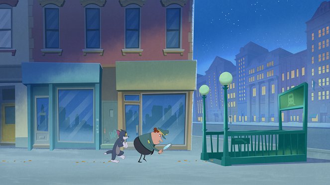 Tom a Jerry v New Yorku - Série 1 - Muzejní kousek / Kočkodrakiáda / Pouliční umělci / Příběh chameleona - Z filmu