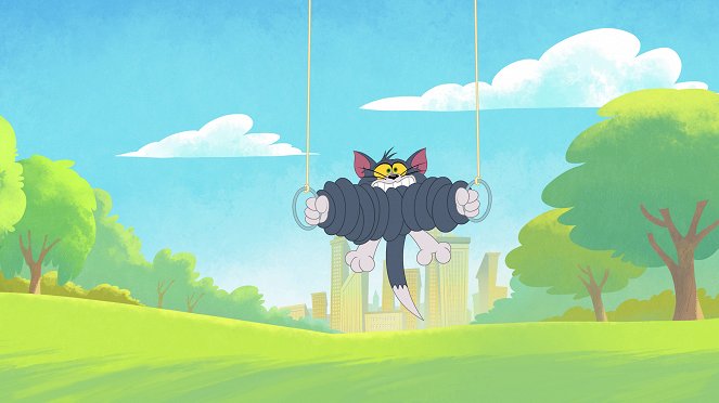 Tom a Jerry v New Yorku - Série 1 - Muzejní kousek / Kočkodrakiáda / Pouliční umělci / Příběh chameleona - Z filmu