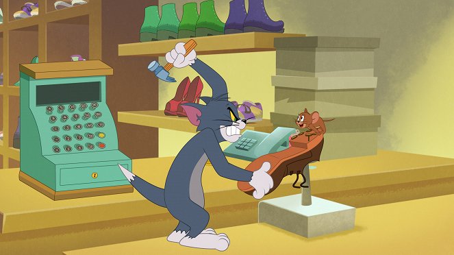 Tom and Jerry in New York - Telepathic Tabby / Shoe-In / It's a Gift / Stormin' the Doorman - Van film