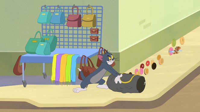 Tom a Jerry v New Yorku - Velká koblihová loupež / Torpédo / Billboardová hitparáda / Botanická boxovačka - Z filmu