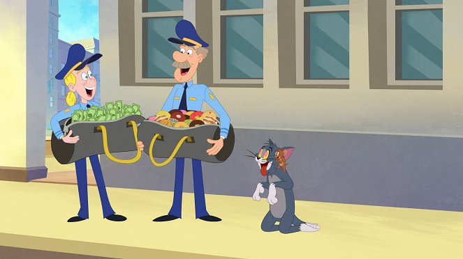 Tom a Jerry v New Yorku - Série 1 - Velká koblihová loupež / Torpédo / Billboardová hitparáda / Botanická boxovačka - Z filmu