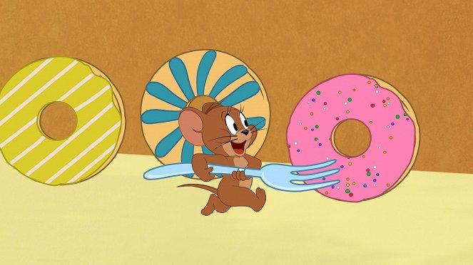 Tom a Jerry v New Yorku - Velká koblihová loupež / Torpédo / Billboardová hitparáda / Botanická boxovačka - Z filmu