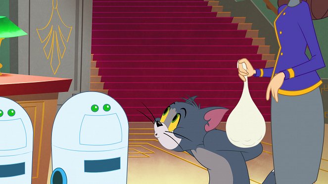Tom and Jerry in New York - Room Service Robots / Coney Island Adventure / Scents and Sensibility / Wrecking Ball - Film