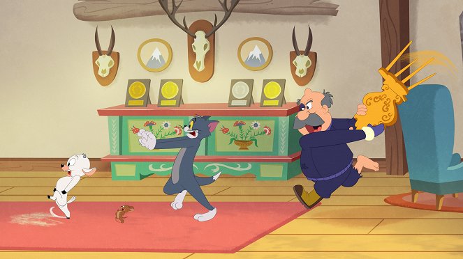Tom i Jerry w Nowym Jorku - Miś pod specjalnym nadzorem / Szwajcarska kukułka / Drużyna marzeń / Szeregowiec Tom - Z filmu