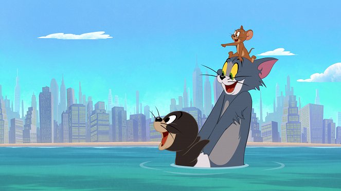 Tom és Jerry New Yorkban - Top of the Heap / Stunt Double Trouble / Surfer Supreme / Kabuki Cat - Filmfotók