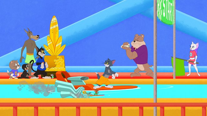 Tom a Jerry v New Yorku - Král hromady / Trable s dablem / Super surfer / Kabuki-čiči - Z filmu