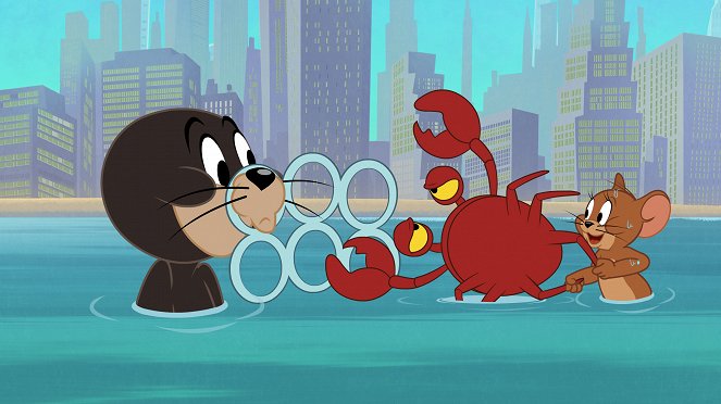 Tom and Jerry in New York - Top of the Heap / Stunt Double Trouble / Surfer Supreme / Kabuki Cat - Film