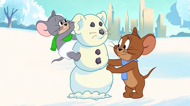 Tom i Jerry w Nowym Jorku - Małpie figle / Psie mistrzostwa / Zimowy dzień / Triki Toots - Z filmu