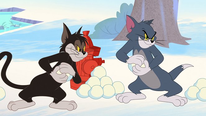 Tom i Jerry w Nowym Jorku - Małpie figle / Psie mistrzostwa / Zimowy dzień / Triki Toots - Z filmu