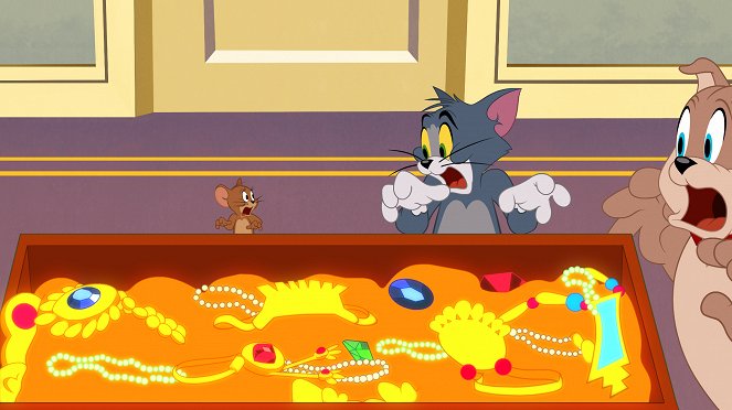 Tom and Jerry in New York - Cat and Mouse Burglars / Caterpillar and Mouse / The Pied Piper of Harlem / Lazy Jerry - Do filme