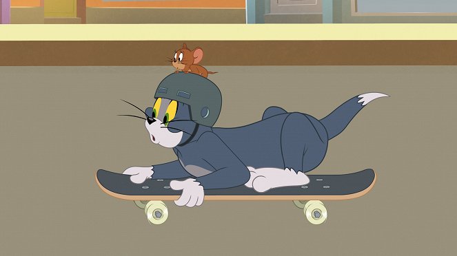 Tom and Jerry in New York - Cat and Mouse Burglars / Caterpillar and Mouse / The Pied Piper of Harlem / Lazy Jerry - De la película