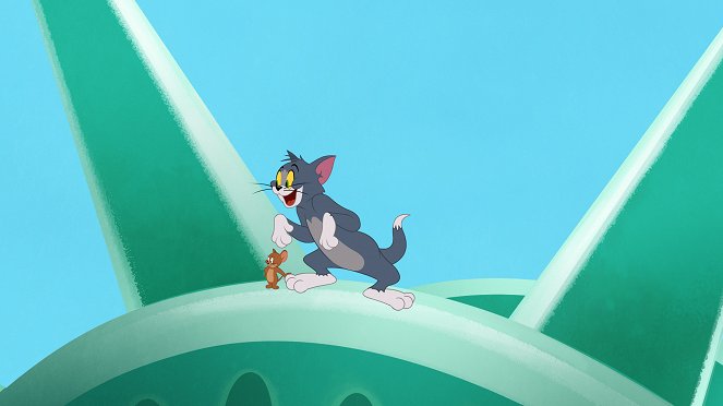 Tom i Jerry w Nowym Jorku - Planeta Myszy / Kula pełna frajdy / Wielkie Jabłko / Flamingi dają czadu - Z filmu