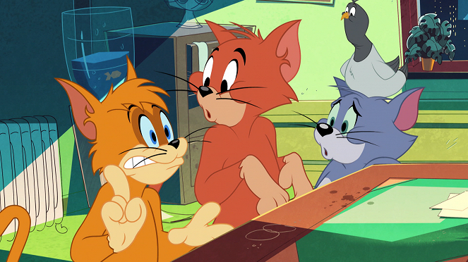 Nové dobrodružstvá Toma a Jerryho - Season 2 - Hair Today, Gone Tomorrow / Missing in Traction / Funnel Face - Z filmu