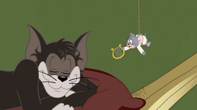 Nové dobrodružstvá Toma a Jerryho - Season 4 - The Old Gray Hair / Chutes and Tatters / (Not) Your Father's Mouse-Stache - Z filmu