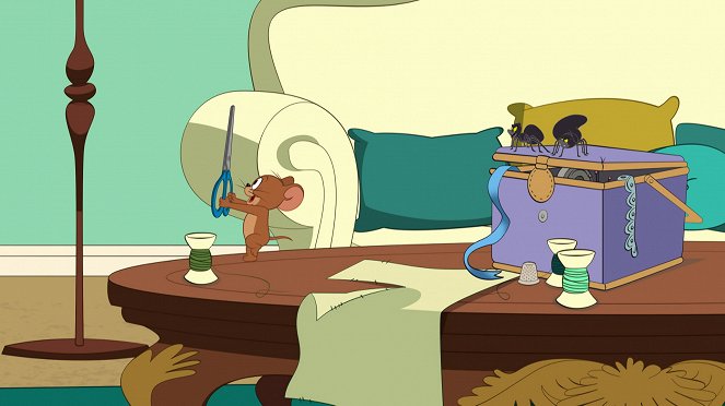 Show Toma a Jerryho - Série 5 - Obří problémy / Invaze pavouků / Pěkná opičárna - Z filmu
