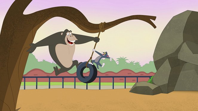 Show Toma a Jerryho - Série 5 - Obří problémy / Invaze pavouků / Pěkná opičárna - Z filmu