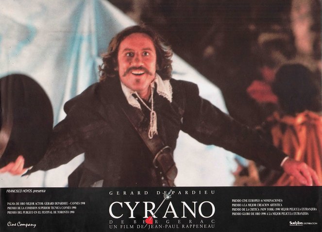 Cyrano de Bergerac - Cartes de lobby - Gérard Depardieu