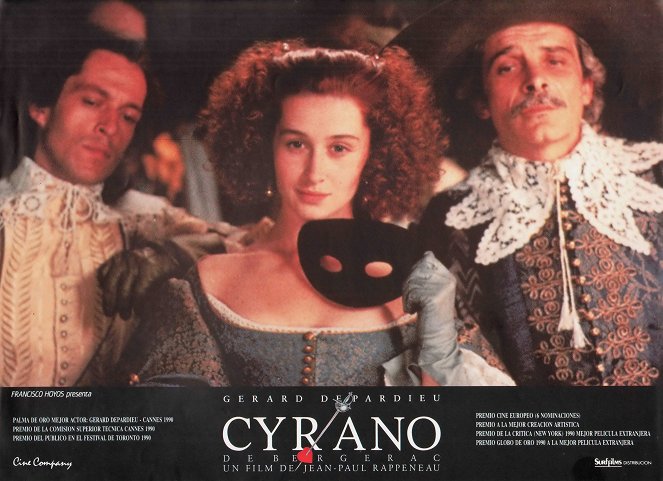 Cyrano von Bergerac - Lobbykarten - Anne Brochet, Jacques Weber