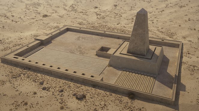 Les Secrets des bâtisseurs de pyramides - La Fin des pyramides géantes - Filmfotók