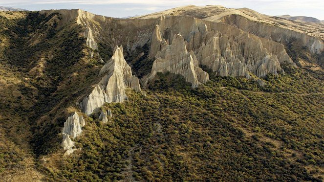 Neuseeland von oben - Ein Paradies auf Erden - Die Südalpen - Filmfotos